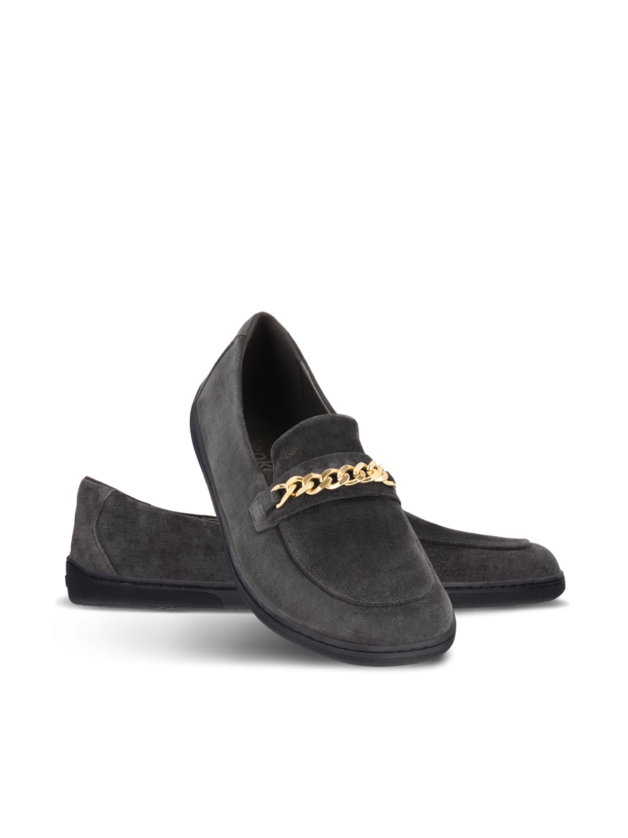 Be Lenka Moccasins Prestage Dark Brown & Gold