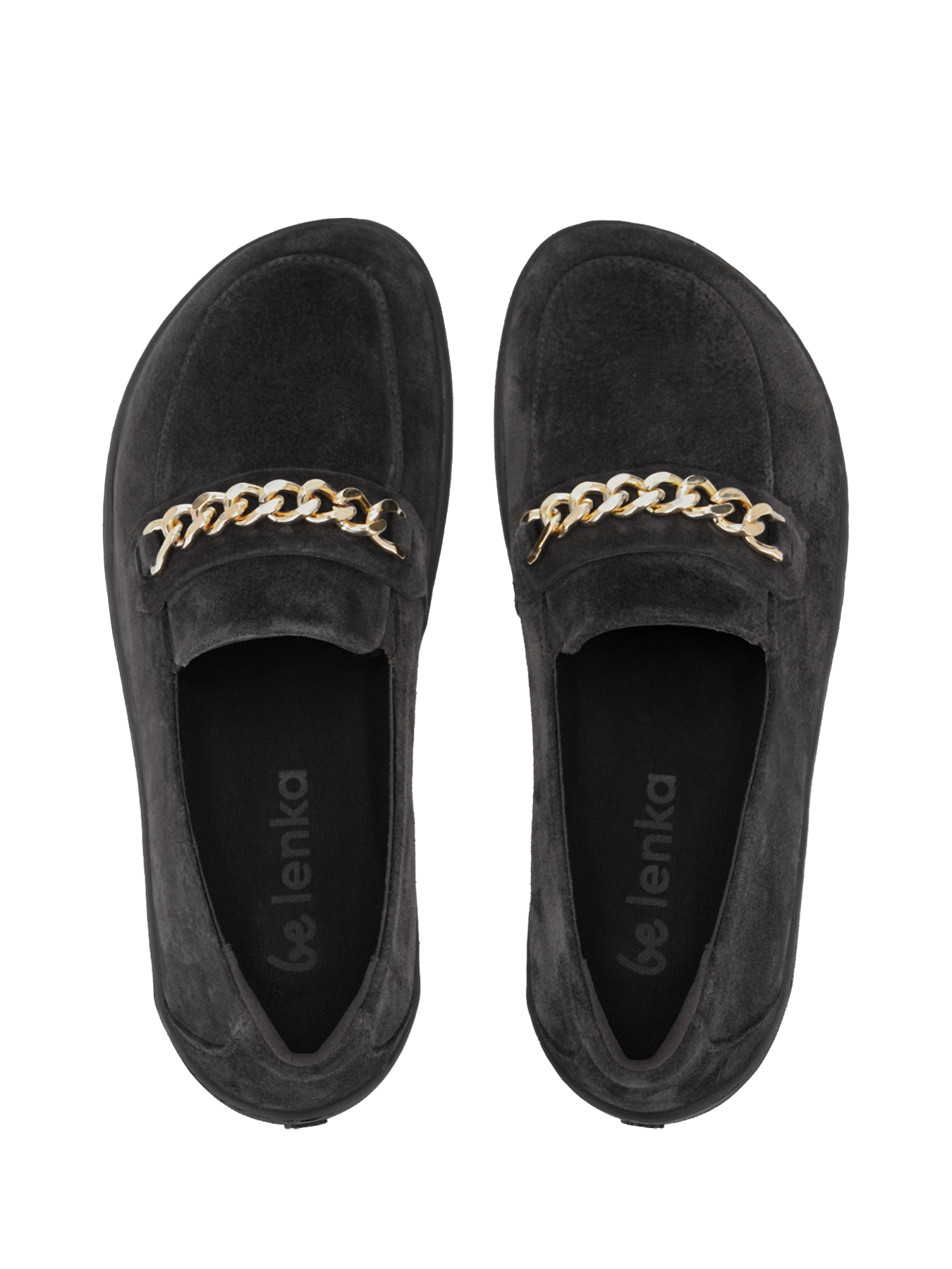 Be Lenka Moccasins Prestage Dark Brown &amp; Gold