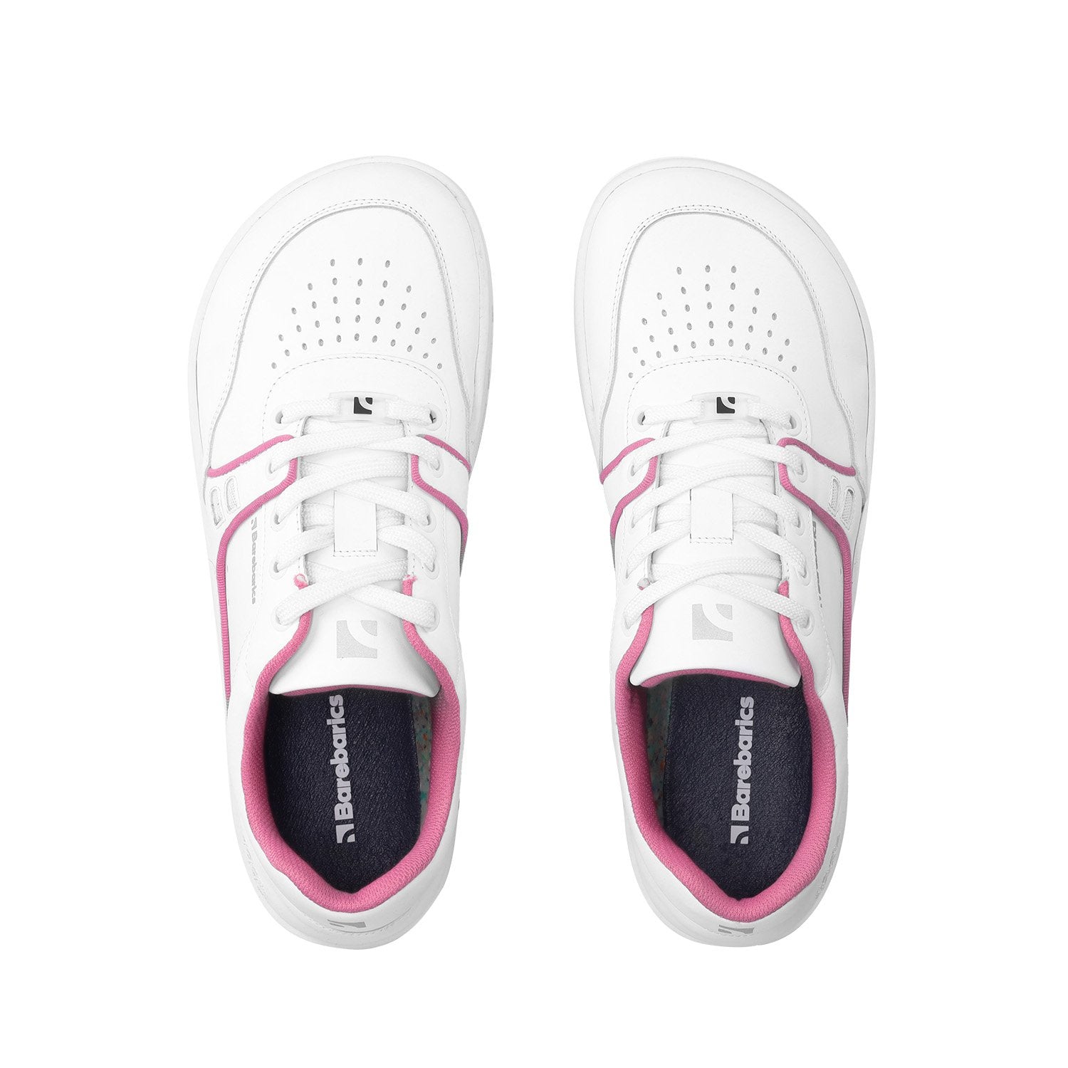 Barebarics Arise White &amp; Raspberry Pink