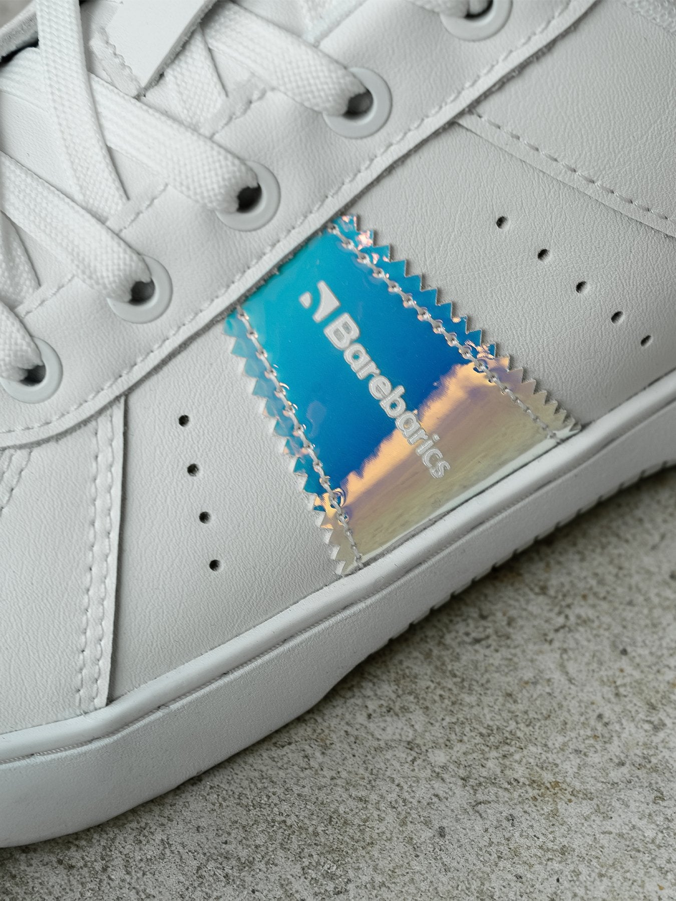 Barebarics Icara White &amp; Pastel Iridescent