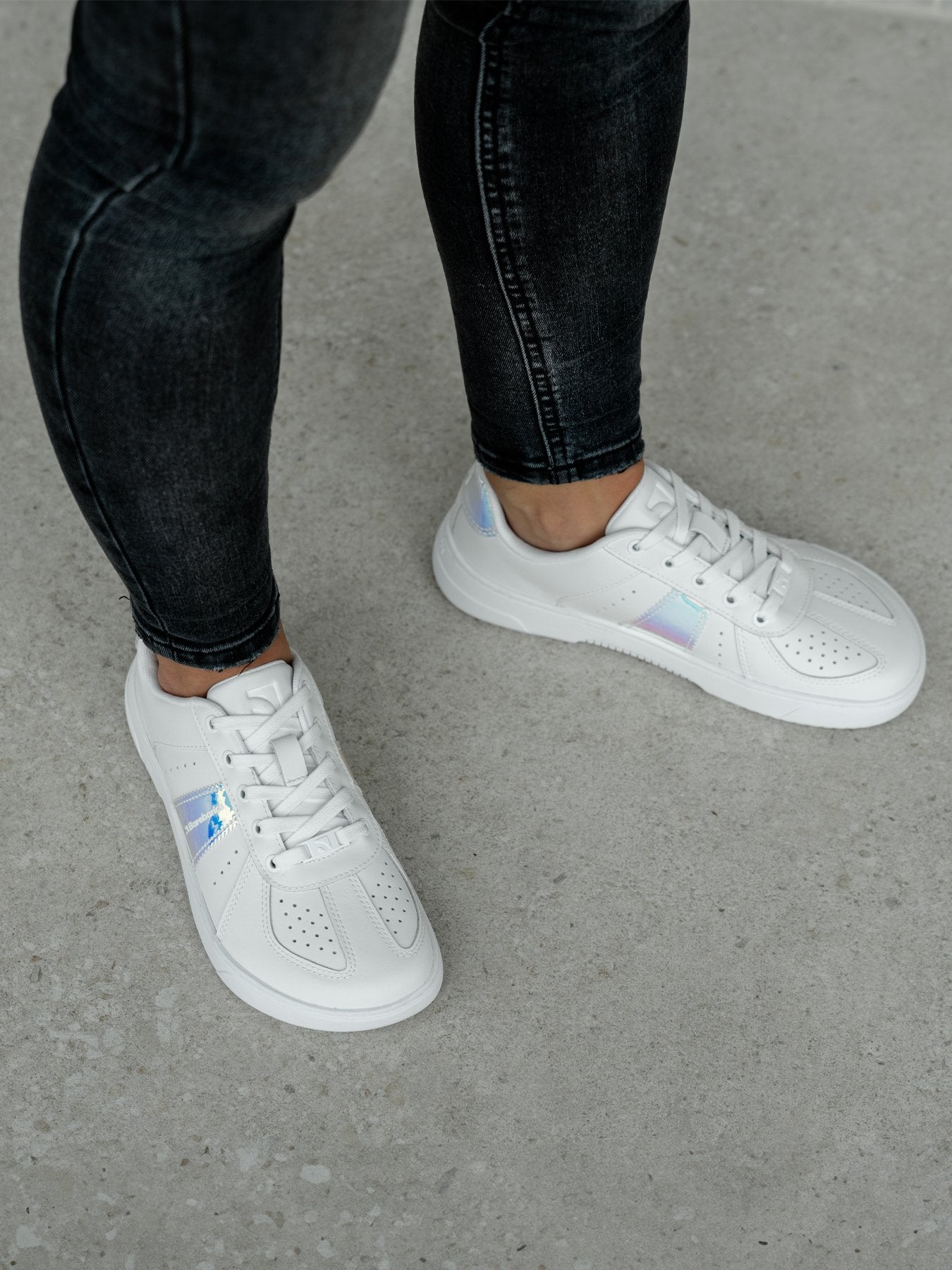 Barebarics Icara White &amp; Pastel Iridescent