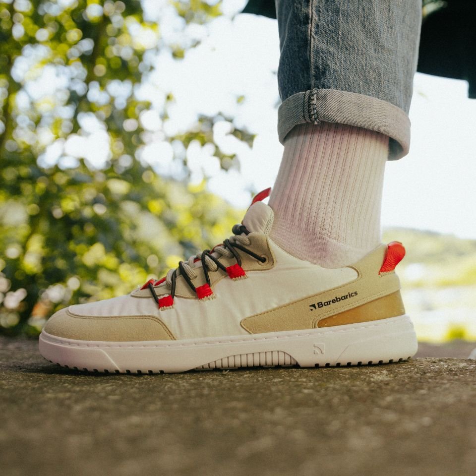 Barebarics Revive Beige &amp; White