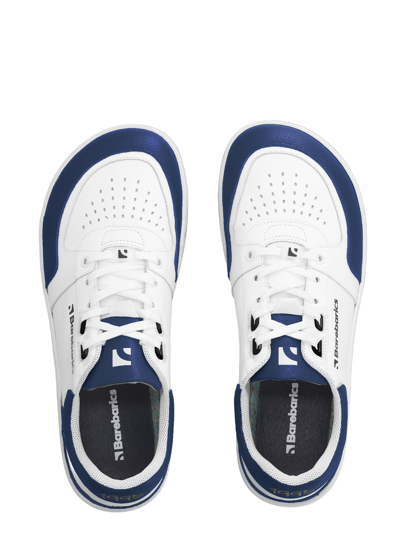 Barebarics Wave White &amp; Dark Blue