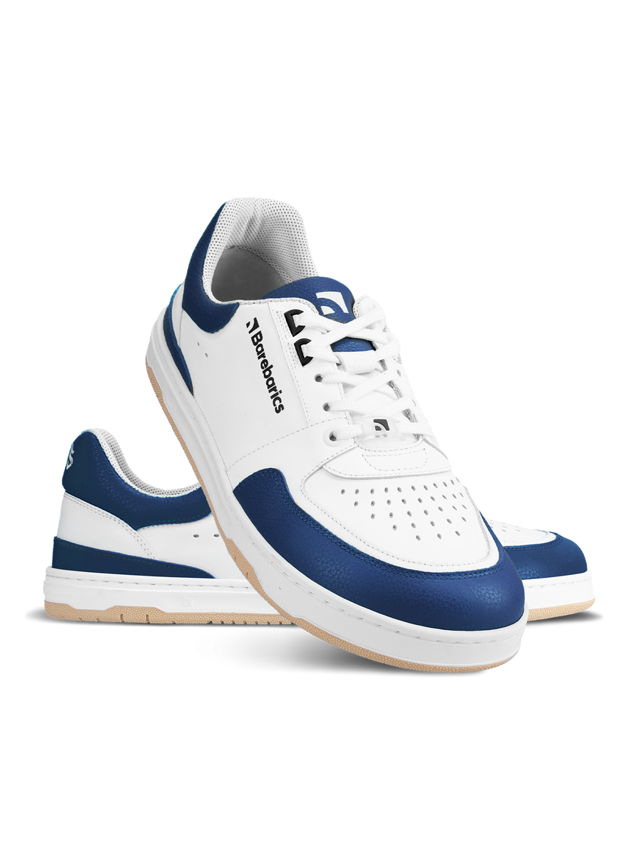 Barebarics Wave White & Dark Blue