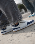 Barebarics Wave White & Dark Blue