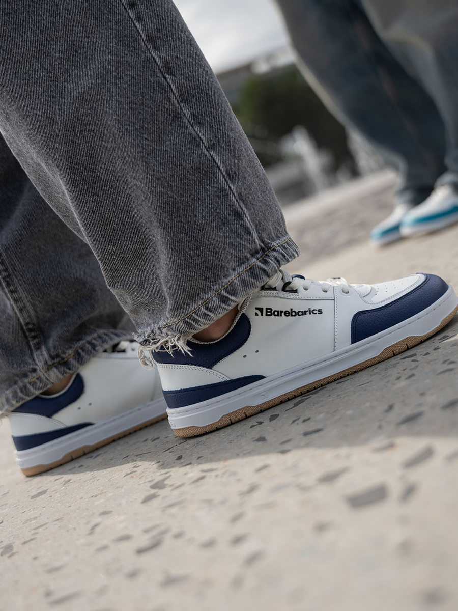 Barebarics Wave White & Dark Blue