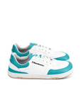 Barebarics Wave White & Dark Turquoise