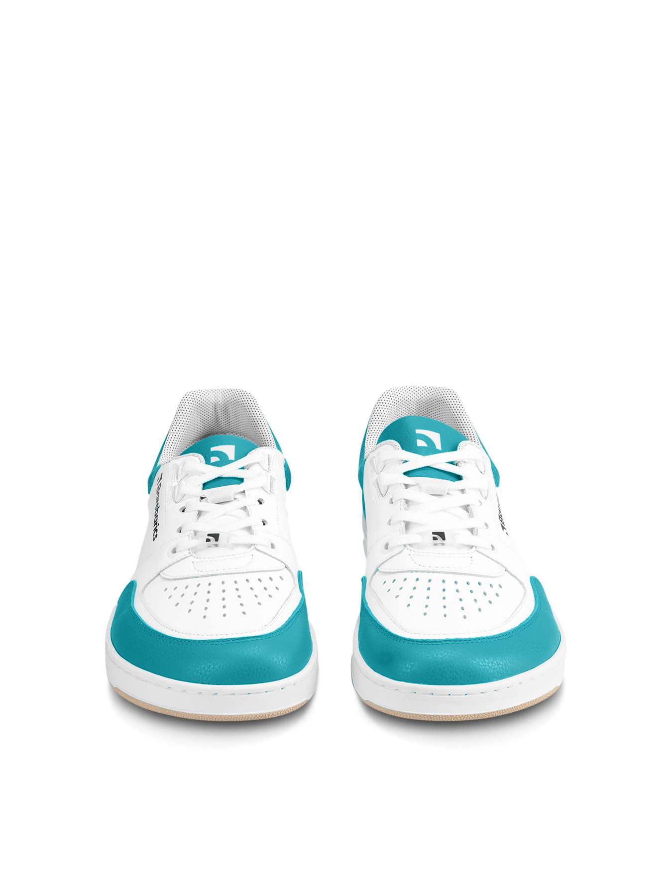 Barebarics Wave White &amp; Dark Turquoise