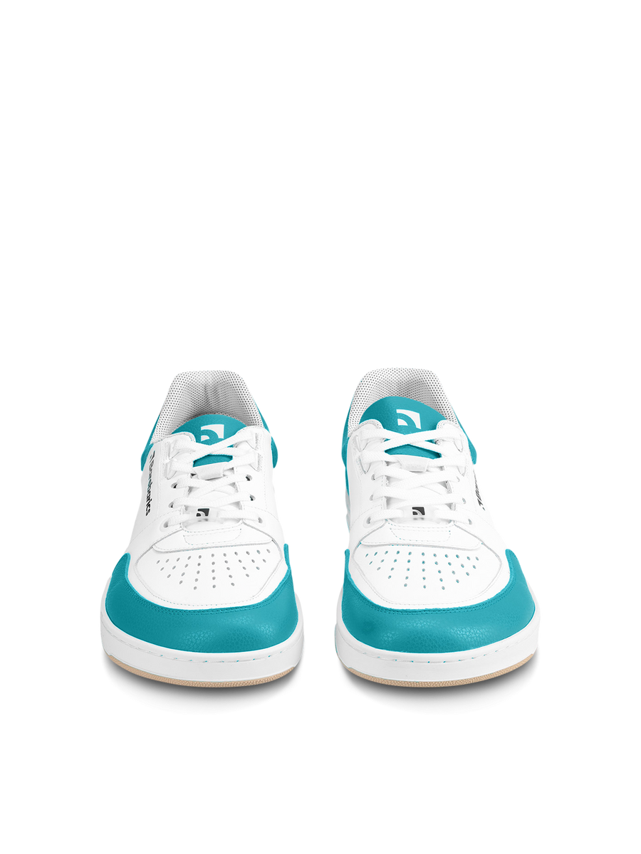 Barebarics Wave White & Dark Turquoise