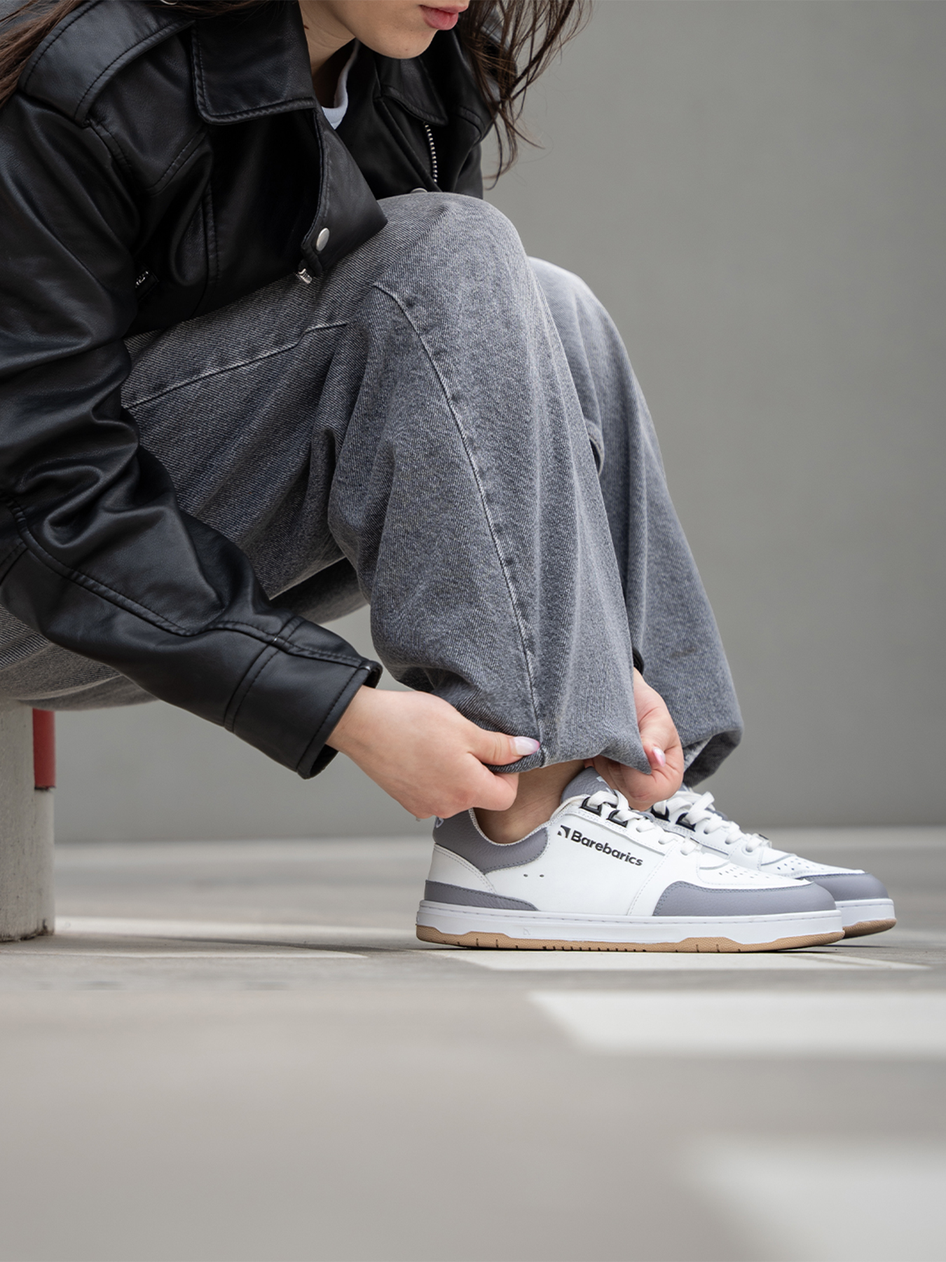Barebarics Wave White &amp; Grey