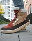 Be Lenka Olivia Brown & Burgundy