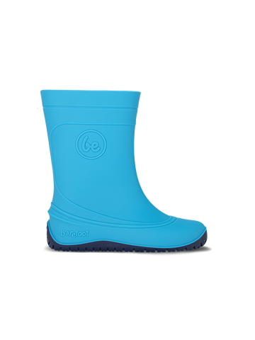 Be Lenka Kids Barefoot Rain Boots Pudds - Aqua Blue