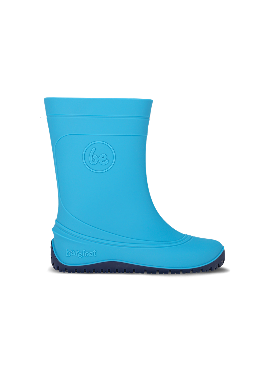 Be Lenka Kids Barefoot Rain Boots Pudds - Aqua Blue