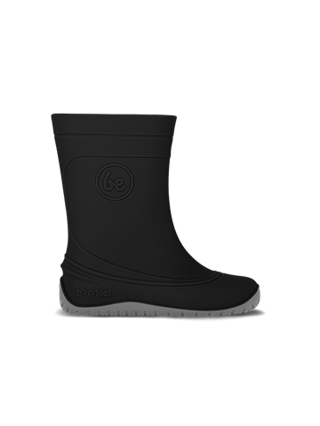 Be Lenka Kids Barefoot Rain Boots Pudds - Black