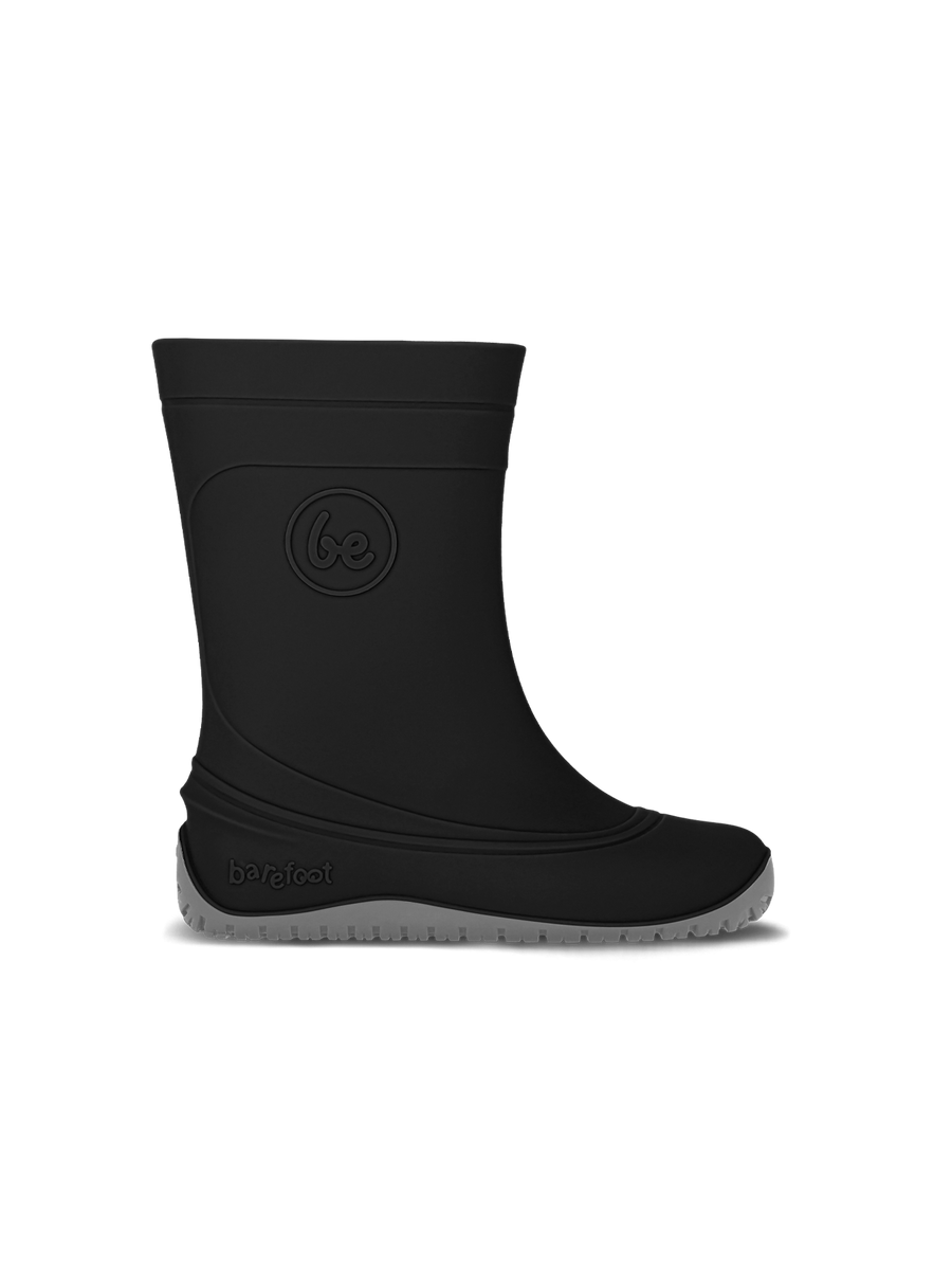 Be Lenka Kids Barefoot Rain Boots Pudds - Black