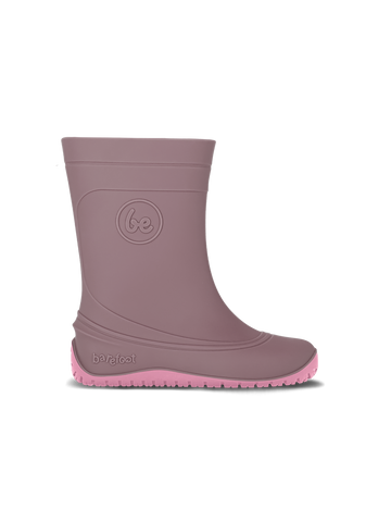 Be Lenka Kids Barefoot Rain Boots Pudds - Misty Pink