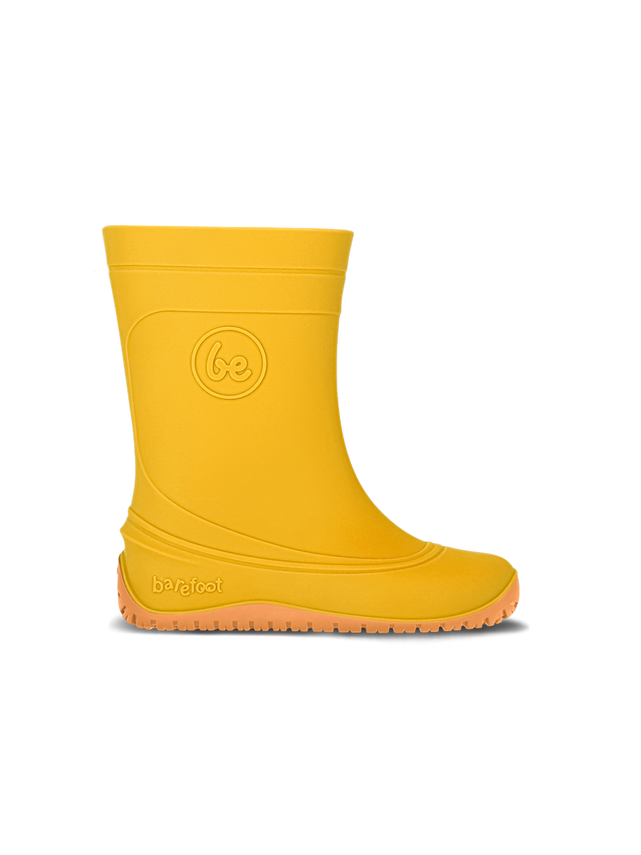 Be Lenka Kids Barefoot Rain Boots Pudds - Yellow