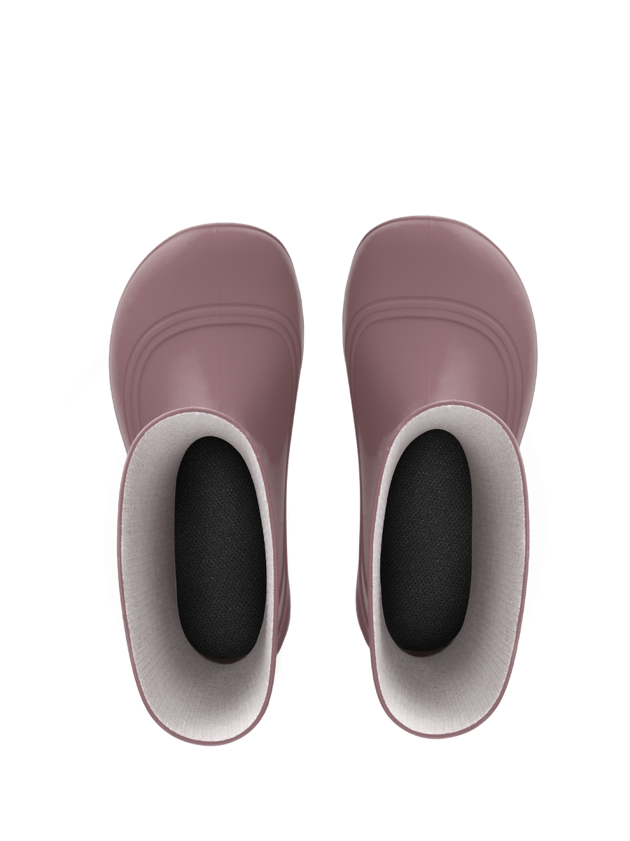 Be Lenka Kids Barefoot Rain Boots Pudds - Misty Pink