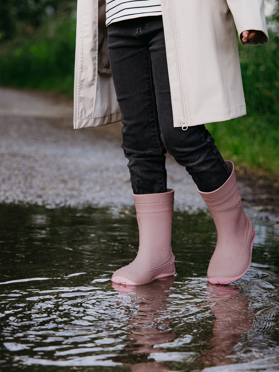 Be Lenka Kids Barefoot Rain Boots Pudds - Misty Pink