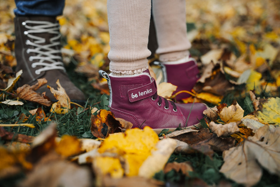 Be Lenka Winter Kids Dark Cherry Red