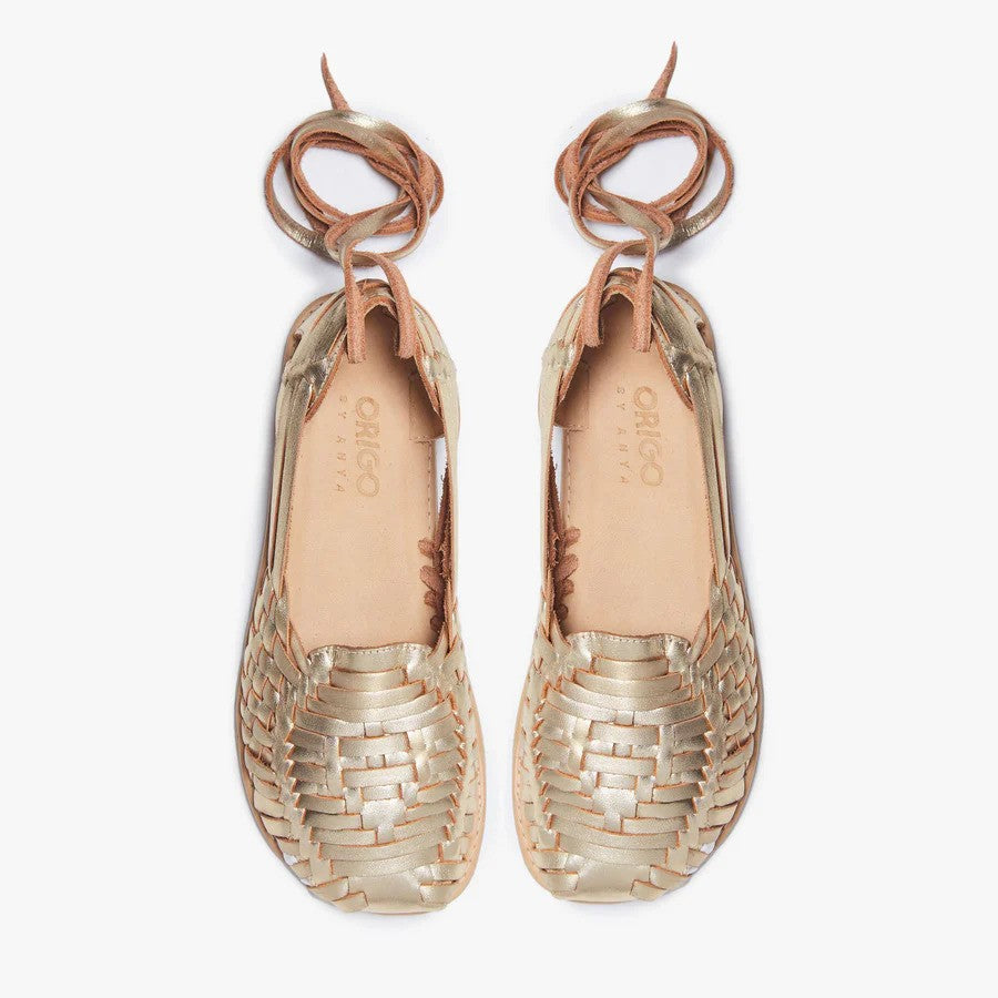 Origo Shoes The Huarache Wide by Anya Gold