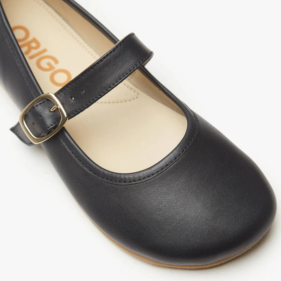 Origo Shoes The Mary Jane Single Strap Black