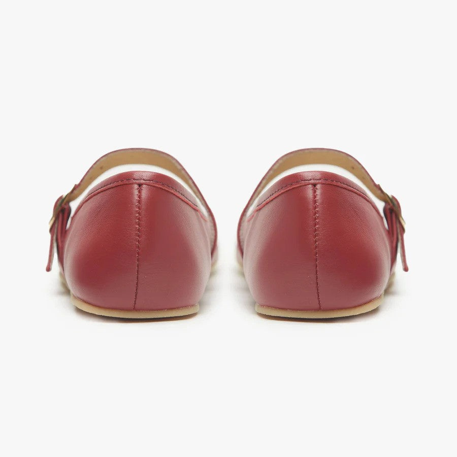 Origo Shoes The Mary Jane Single Strap Ruby Red
