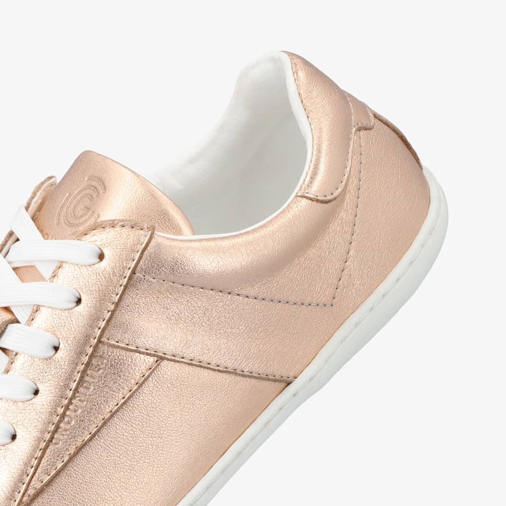 Groundies Melbourne Barefoot Metallic Rose - CLEARANCE