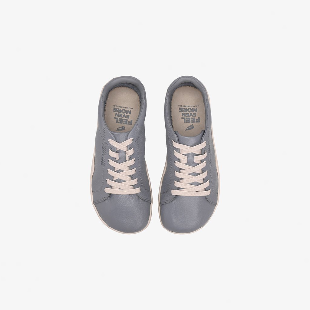 Laju Barefoot Sneakers - Ash On Ivory