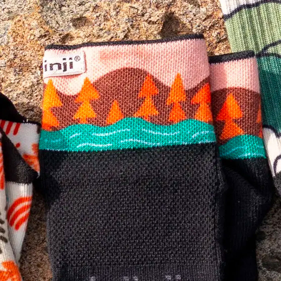 Injinji Artist Designed Mini-Crew - Men's Stream