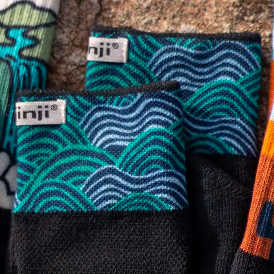 Injinji Artist Designed Mini-Crew - Women's Flow