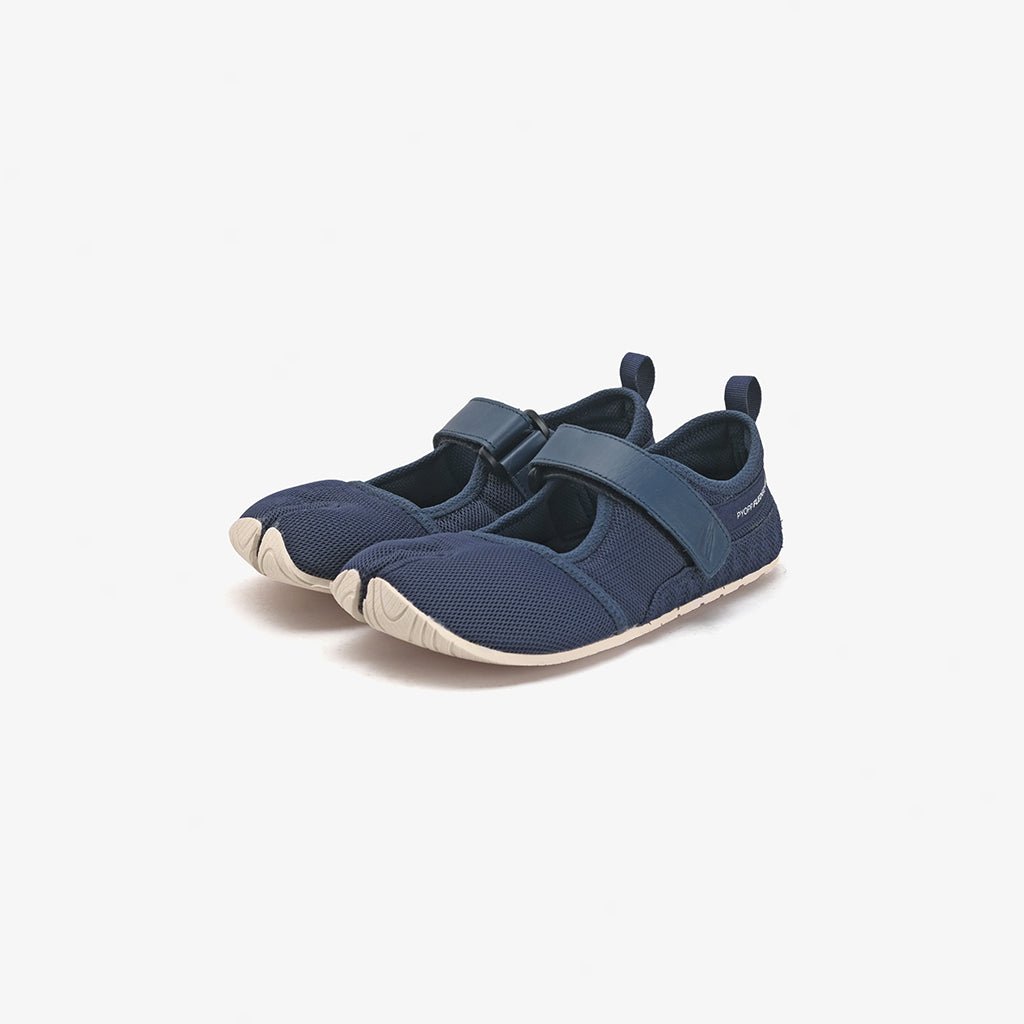 Tabi-ku Barefoot Shoes - Navy Pops