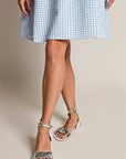 Shapen Daisy Sandals White
